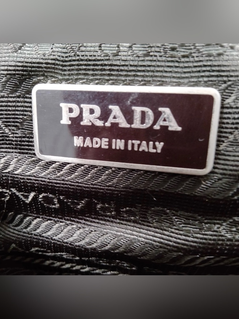 Prada Vintage Green Nylon Backpack | Auth Made in Italy - Picture 5 of 10